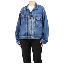 Yohji Yamamoto-Blue denim jacket - size UK 12-Blue