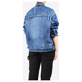 Yohji Yamamoto-Blue denim jacket - size UK 12-Blue
