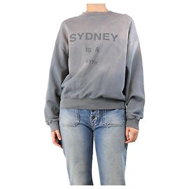 Anine Bing Pull Grey Sydney Is A Myth - taille S Gris