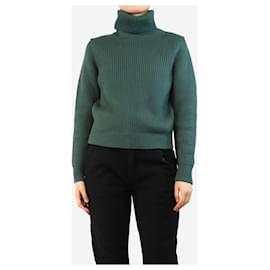 Autre Marque-Green Leona turtleneck sweater - size S-Green