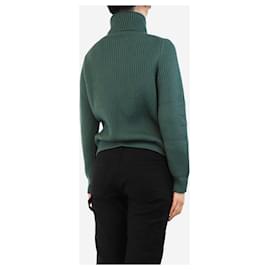Autre Marque-Green Leona turtleneck sweater - size S-Green