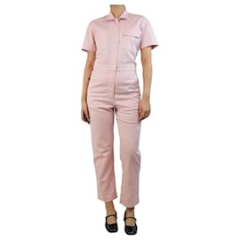 Autre Marque-Baby pink worker jumpsuit - size S-Pink