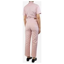 Autre Marque-Baby pink worker jumpsuit - size S-Pink