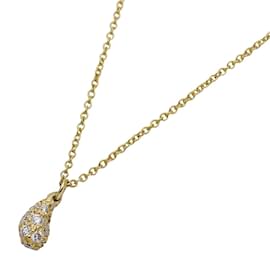 Tiffany & Co-Tiffany & Co. Elsa Peretti Teardrop Necklace-Golden