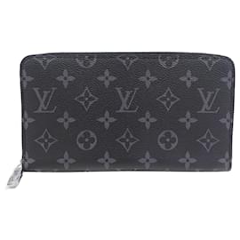 Louis Vuitton-Portefeuille long Monogram Eclipse Louis Vuitton-Noir