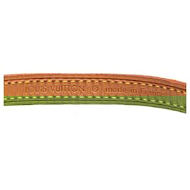 Louis Vuitton-Louis Vuitton Brown Leather Flower Lexington Choker-Brown