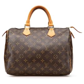 Louis Vuitton-Louis Vuitton Speedy 30 Monogram Marron-Marron