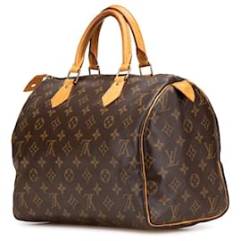 Louis Vuitton-Louis Vuitton Speedy 30 Monogram Marron-Marron