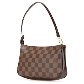 Louis Vuitton-Louis Vuitton Marron Damier Ébène Navona-Marron