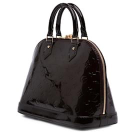 Louis Vuitton-Louis Vuitton Purple Monogram Vernis Alma PM-Violet