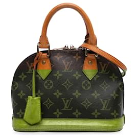 Louis Vuitton-Louis Vuitton Alma BB Monogram Marron-Marron