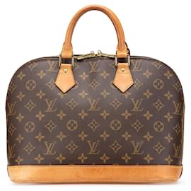 Louis Vuitton-Louis Vuitton Brown Monogram Alma PM-Brown