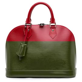 Louis Vuitton-Louis Vuitton Alma PM en Epi rouge-Rouge