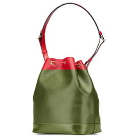 Louis Vuitton-Louis Vuitton Red Epi Noe GM-Red