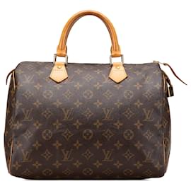 Louis Vuitton-Louis Vuitton Speedy 30 Monogram Marron-Marron