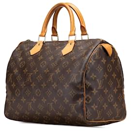 Louis Vuitton-Louis Vuitton Speedy 30 Monogram Marron-Marron
