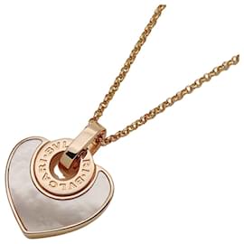 Bulgari-Bvlgari 18K Pink Gold Necklace with Mother of Pearl-Other