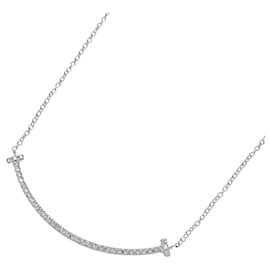 Tiffany & Co-Tiffany & Co. 18K White Gold Diamond Necklace-Golden