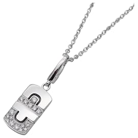 Bulgari-Bvlgari White Gold Diamond Necklace-Golden