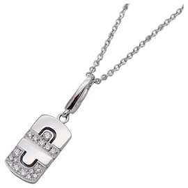 Bulgari-Bvlgari White Gold Diamond Necklace-Golden