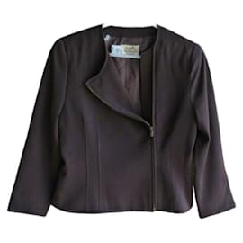 Hermès Brown Wool Jacket Brown