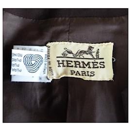 Hermès-Jackets-Brown
