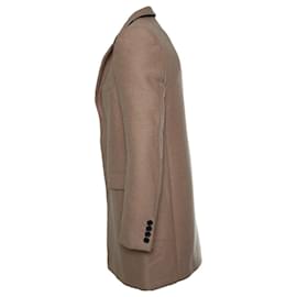 Saint Laurent-Saint Laurent, Cashmere camel coat 2019-Brown