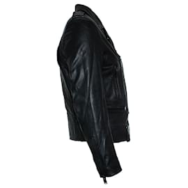Saint Laurent-Saint Laurent, 2016 black leather biker-Black