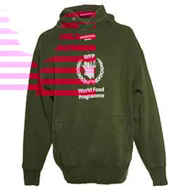 Balenciaga-Balenciaga, World food program hoodie in red-Red