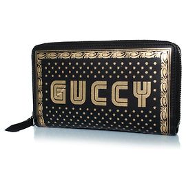 Gucci, Gucci x Sega star wallet in black Black