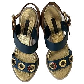 Louis Vuitton Leather Sandals Multiple colors