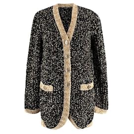 Chanel-New Paris / Egypt Lesage Tweed Woven Jacket 44 FR-Black