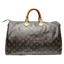 Louis Vuitton-Sac à main Speedy Monogram Louis Vuitton-Marron