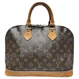 Louis Vuitton-Louis Vuitton Alma Monogram Handbag-Brown