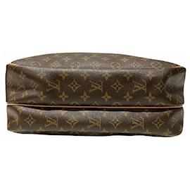 Louis Vuitton-Sac à épaule Reporter GM Monogram Louis Vuitton-Marron