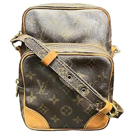 Louis Vuitton-Sac à épaule Monogram Amazon Louis Vuitton-Marron
