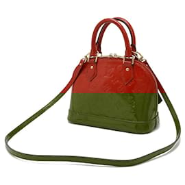 Louis Vuitton-Louis Vuitton Alma BB Monogram Vernis 2way bag-Red
