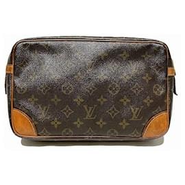 Louis Vuitton-Sac à main Compiegne Monogram Louis Vuitton-Marron