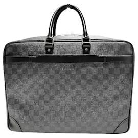 Louis Vuitton-Sac de voyage GM Damier Graphite de Louis Vuitton-Noir