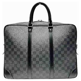 Louis Vuitton-Sac de voyage GM Damier Graphite de Louis Vuitton-Noir