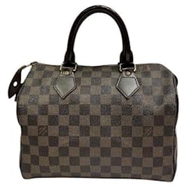Louis Vuitton-Louis Vuitton Speedy 25 Damier Handbag-Brown