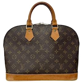Louis Vuitton-Louis Vuitton Alma Monogram Handbag-Brown