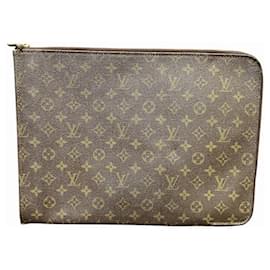 Louis Vuitton-Pochette Cuman Monogram de Louis Vuitton-Marron