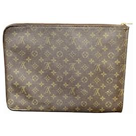 Louis Vuitton-Pochette Cuman Monogram de Louis Vuitton-Marron