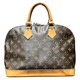 Louis Vuitton-Louis Vuitton Alma Monogram Handbag-Brown