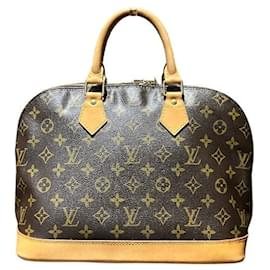 Louis Vuitton-Louis Vuitton Alma Monogram Handbag-Brown