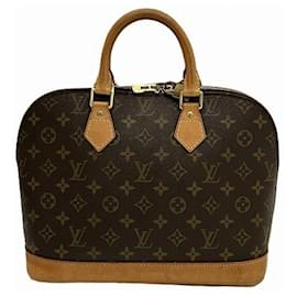 Louis Vuitton-Louis Vuitton Alma Monogram Handbag-Brown