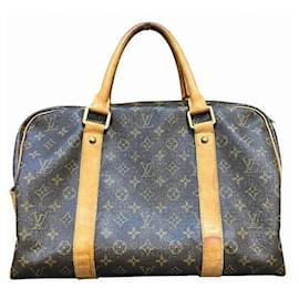 Louis Vuitton-Sac de voyage Monogram Louis Vuitton-Marron