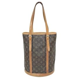 Louis Vuitton-Sac à épaule Monogram Louis Vuitton-Marron