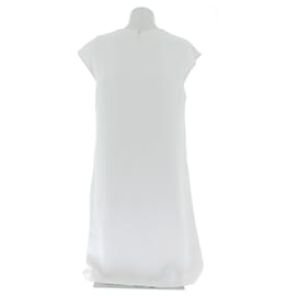 Saint Laurent-Robe sans manches blanche-White
